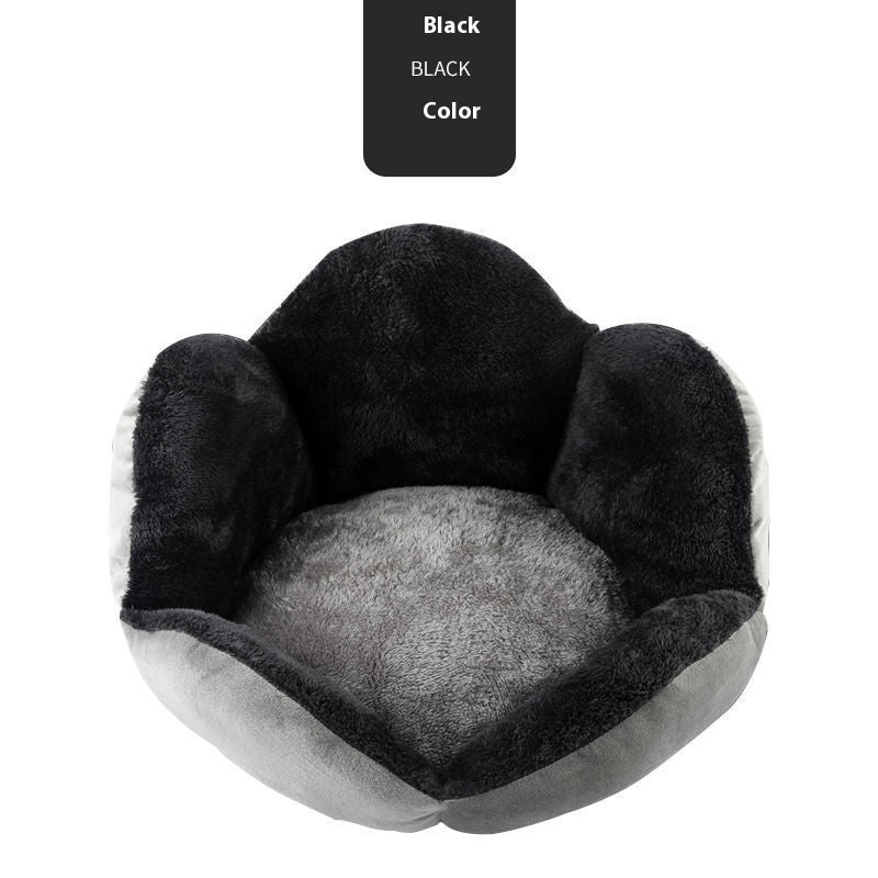 Cozy Pet Bed for Dogs and Cats black variant image