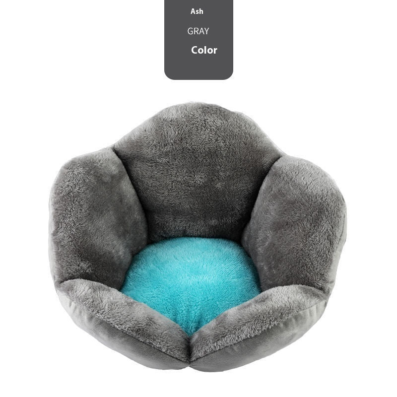 Cozy Pet Bed for Dogs and Cats gray variant image