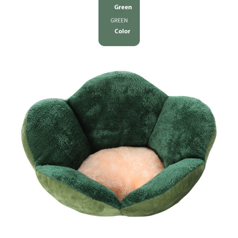 Cozy Pet Bed for Dogs and Cats green variant image