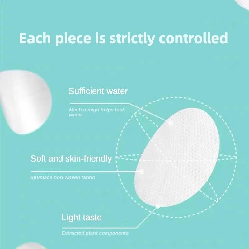 Close-up showing the high-quality, soft and durable texture of the Pet Eye Wipes . Ideal for gentle cleaning and soothing sensitive eye areas.