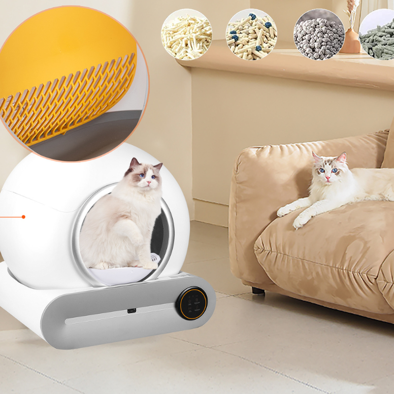 Self-Cleaning Litter Box, WiFi Control, Auto Scooping & Deodorizing main image ok