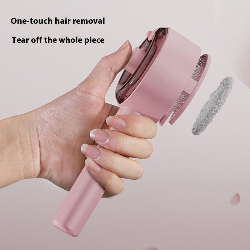 UV pet grooming brush with mist for dogs and cats one touch hair removal