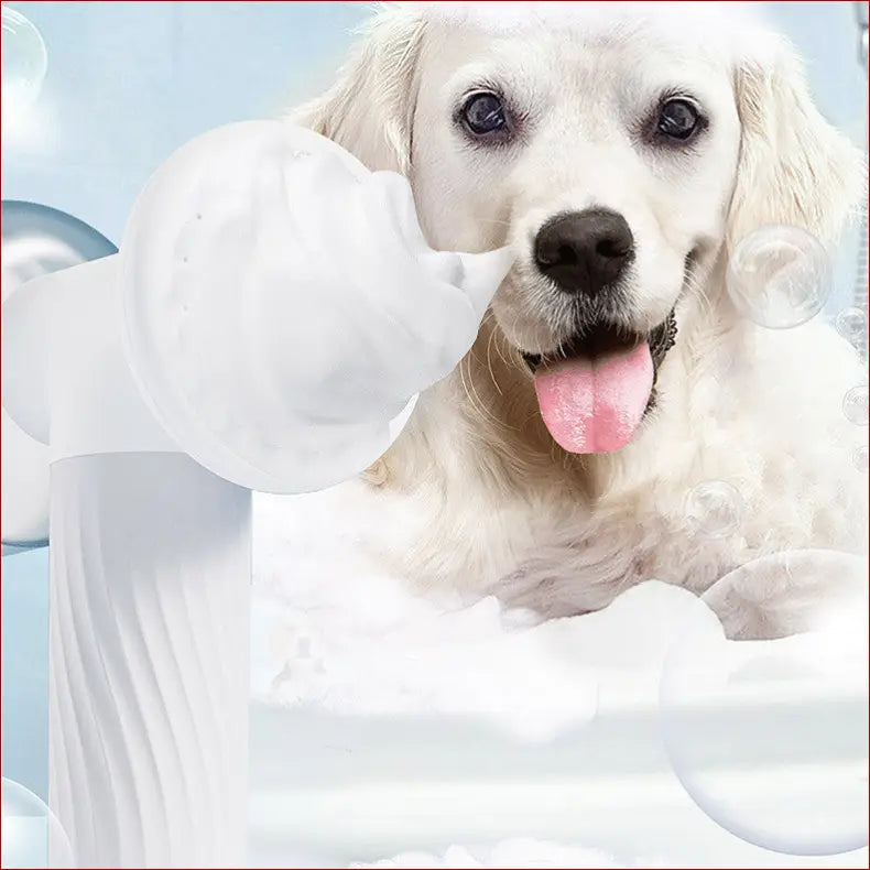 Pet Cleaning Machine. Shower bubble Machine. - Happy Pets