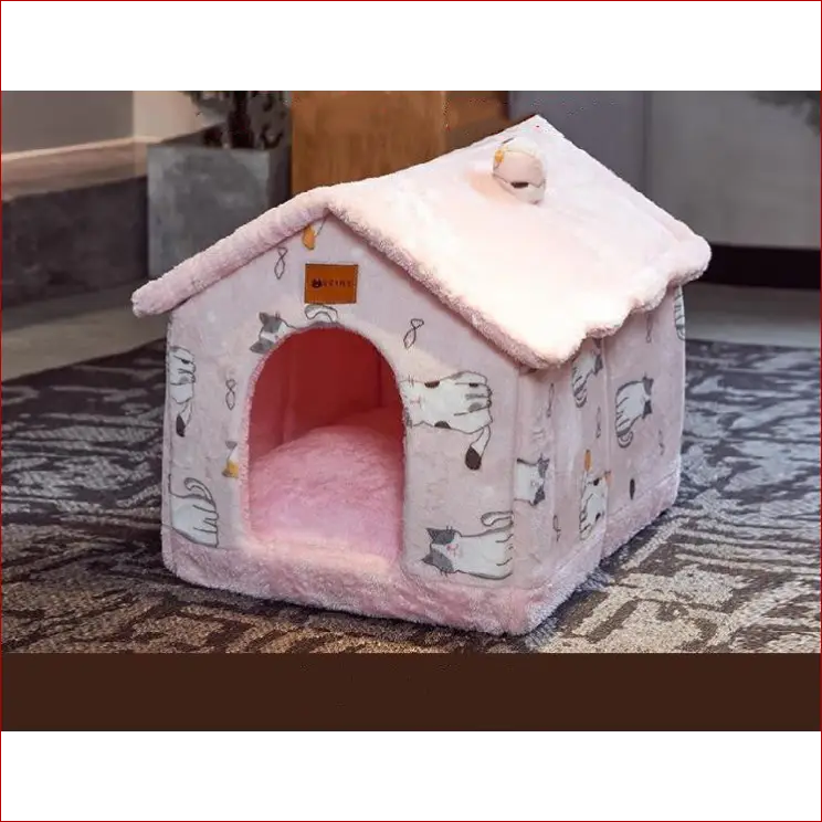 Foldable Pet house. Pet Bed. Comfortable and warm. Pet supplies. - Happy Pets