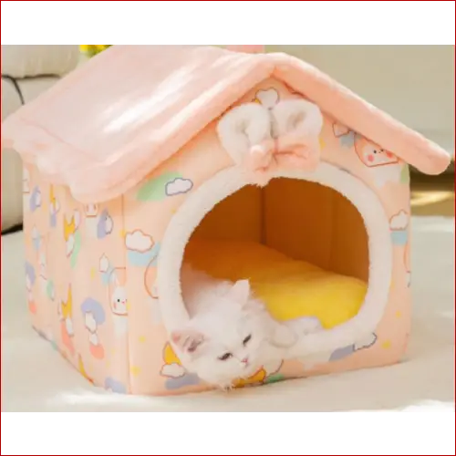 Foldable Pet house. Pet Bed. Comfortable and warm. Pet supplies. - Happy Pets