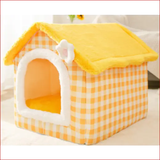 Foldable Pet house. Pet Bed. Comfortable and warm. Pet supplies. - Happy Pets
