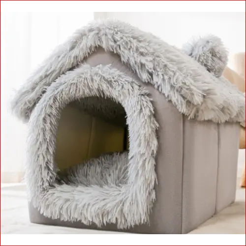Foldable Pet house. Pet Bed. Comfortable and warm. Pet supplies. - Happy Pets