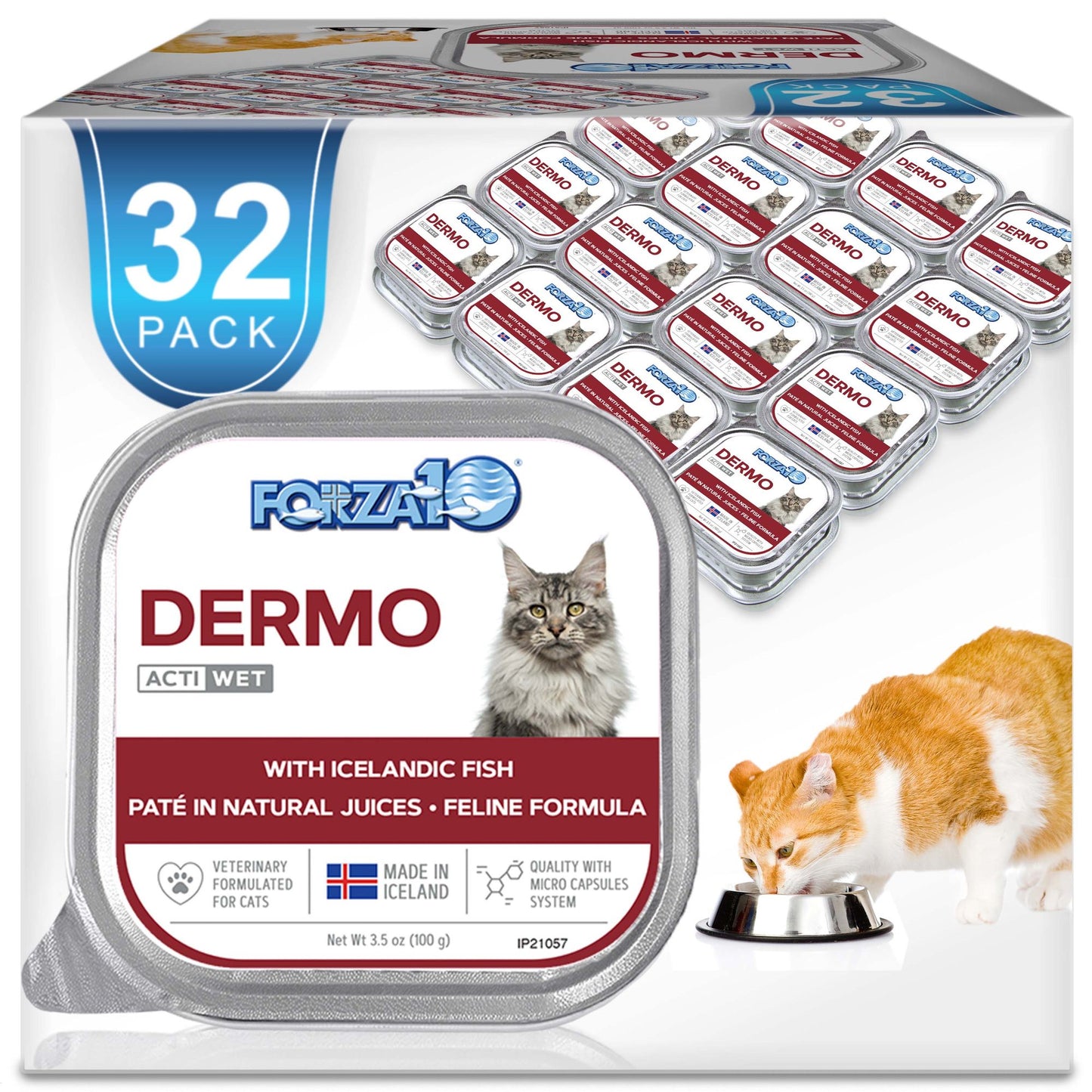 Forza10 Actiwet Dermo Wet Dog Food 32 Pack for Sensitive Skin cover image