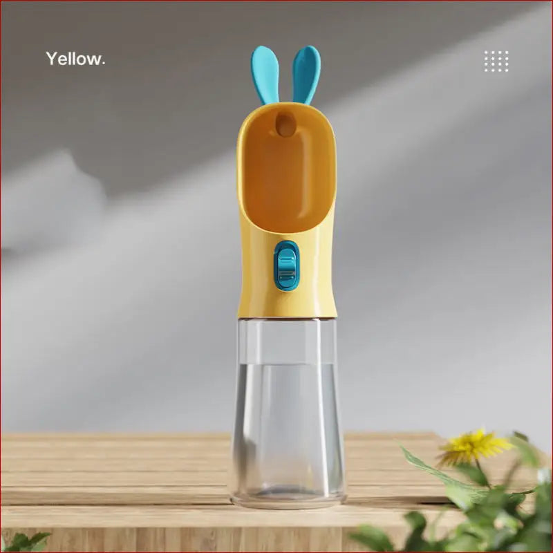 Portable Pet Water Bottle – Outdoor Travel Essential for Pets. - Happy Pets