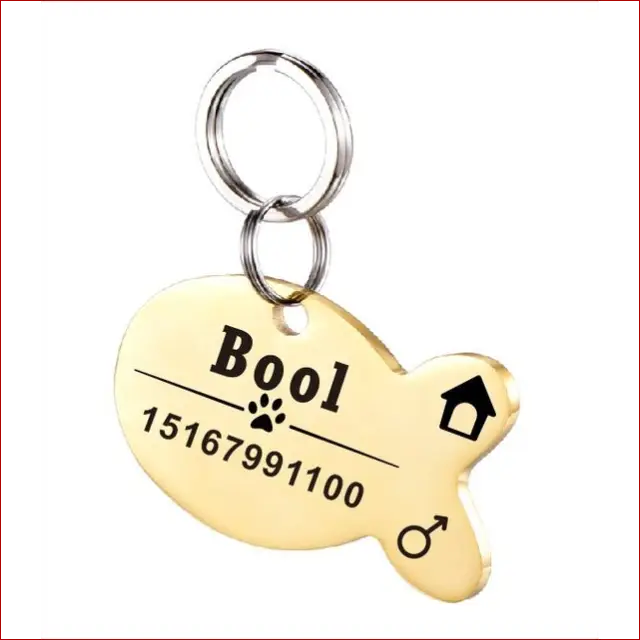 Personalized Dog ID Tag. Pet Collar. Outdoor Pet Safety. - Happy Pets