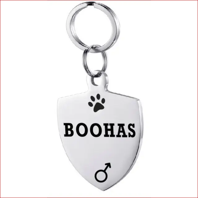 Personalized Dog ID Tag. Pet Collar. Outdoor Pet Safety. - Happy Pets