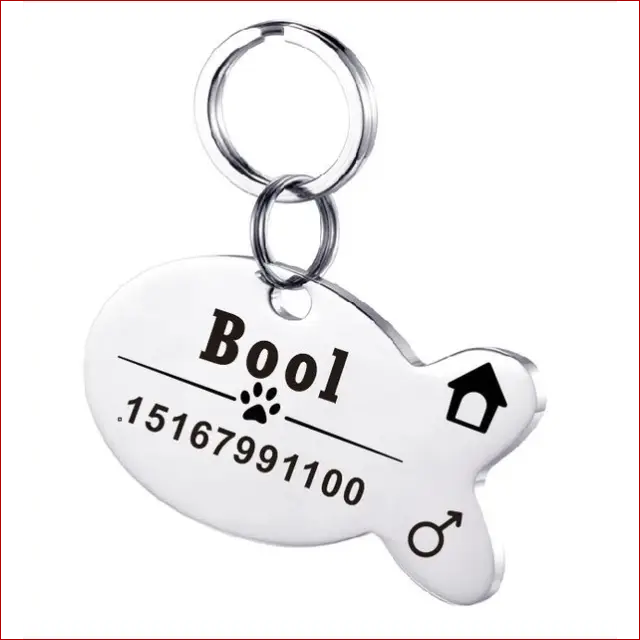 Personalized Dog ID Tag. Pet Collar. Outdoor Pet Safety. - Happy Pets