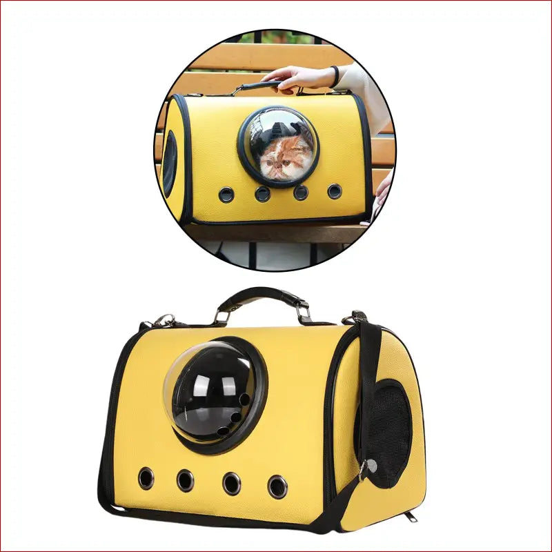 Pet carrier. Pet outdoor backpack. Small pets. - Happy Pets