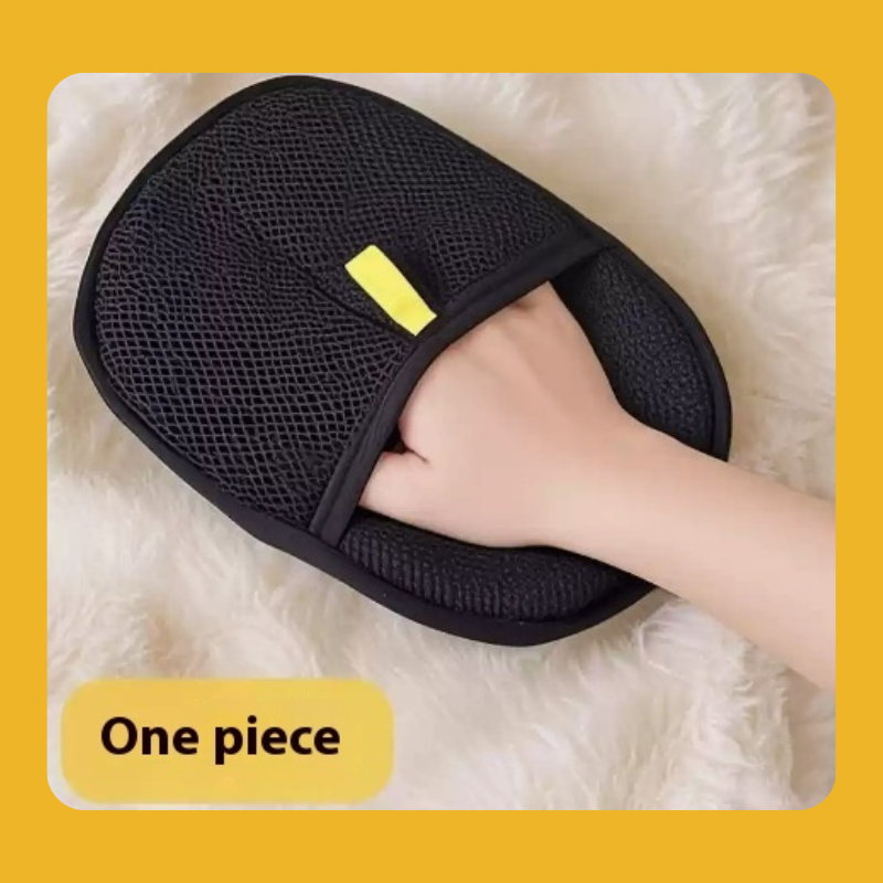 Pet hair remover glove for cats, dogs, and rabbits variant image