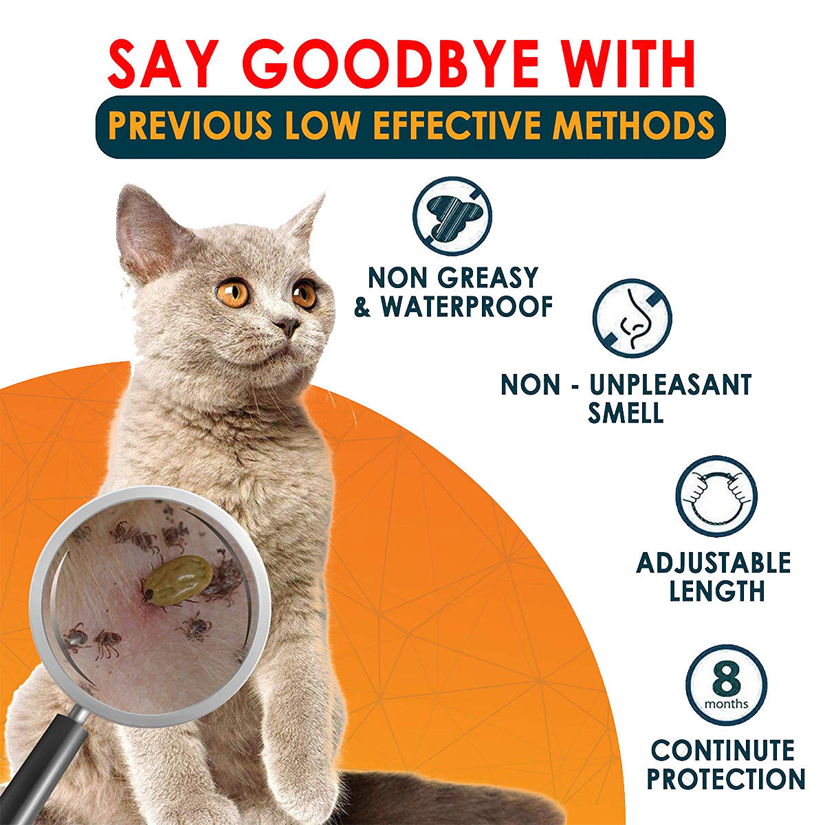 Essential Oil Flea Collar for cats, essential oil flea removal benefits