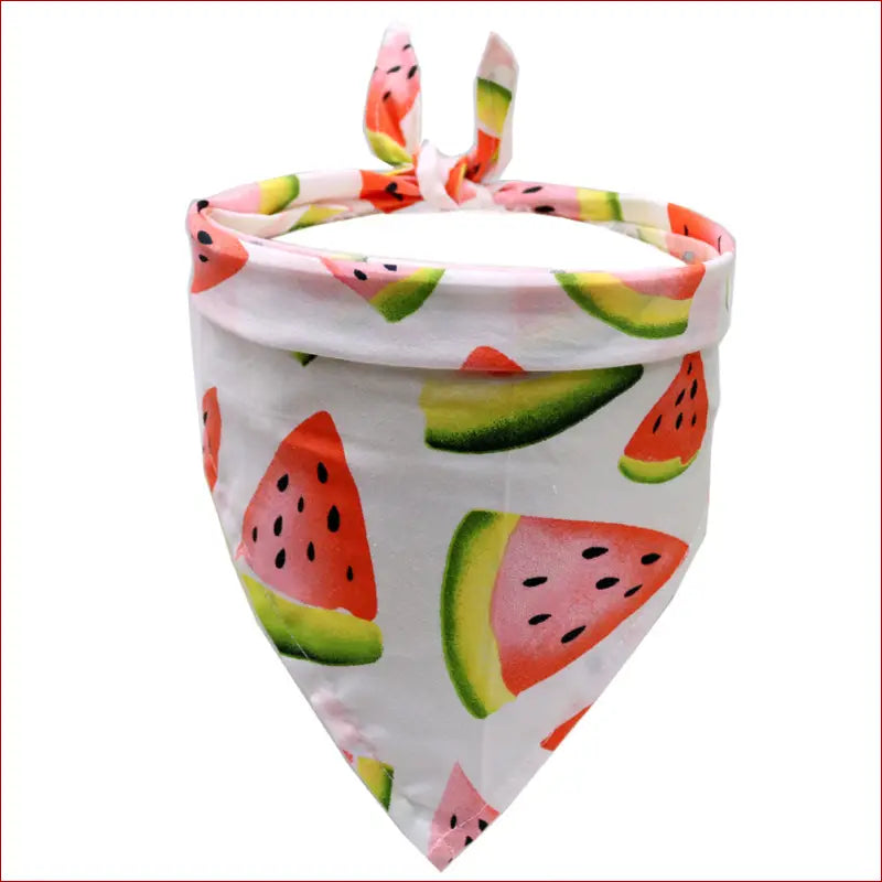 Fruit Pet Bandana– Soft and Absorbent for Your Pet. - Happy Pets