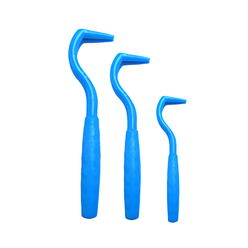 Pet Tick Remover Hook in blue color, perfect for removing ticks safely from your dog