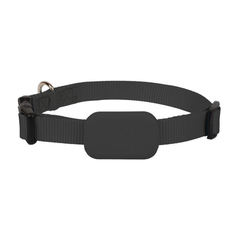 Smart GPS Pet Collar – waterproof and Bluetooth-enabled for real-time tracking and anti-lost protection variant black