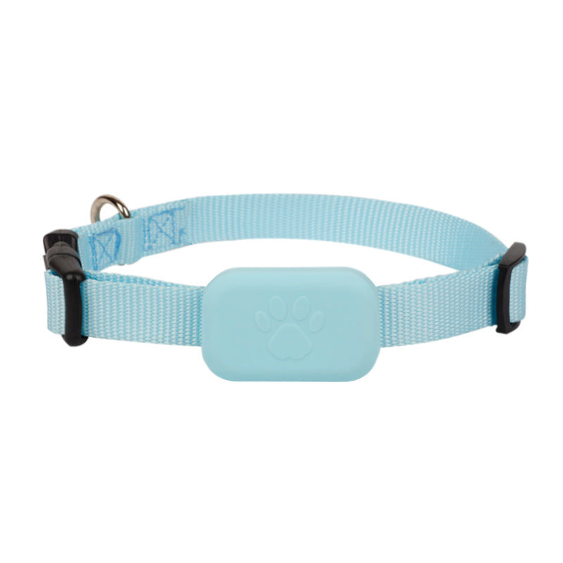 Smart GPS Pet Collar – waterproof and Bluetooth-enabled for real-time tracking and anti-lost protection variant blue