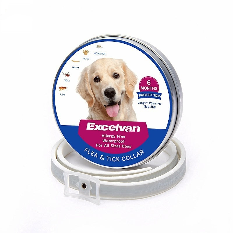 Tick and Flea Collar for Dogs for dogs and cats, 25in gray variant picture