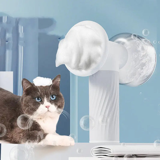 Effortless Pet Cleaning with the Pet Cat Dog Shower Bubble Machine