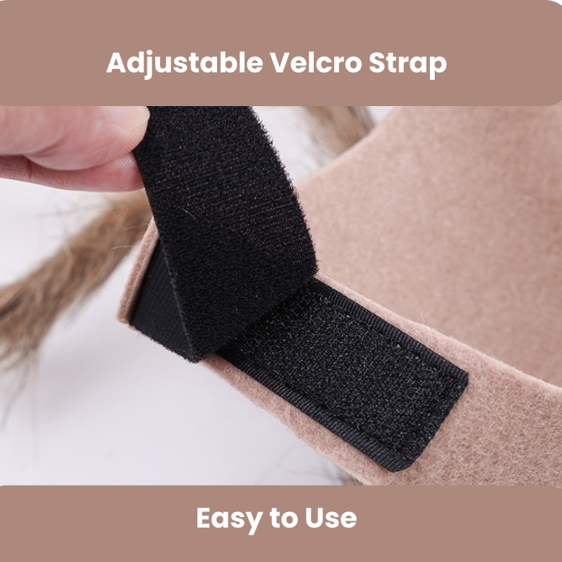 other picture of  instructions adjustable velcro