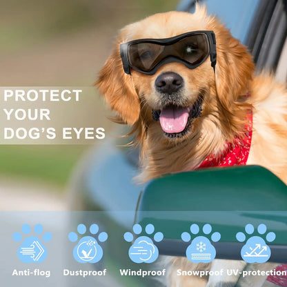 Dog Sunglasses for Small Dogs - UV Protection Eyewear for Pets - Happy Pets