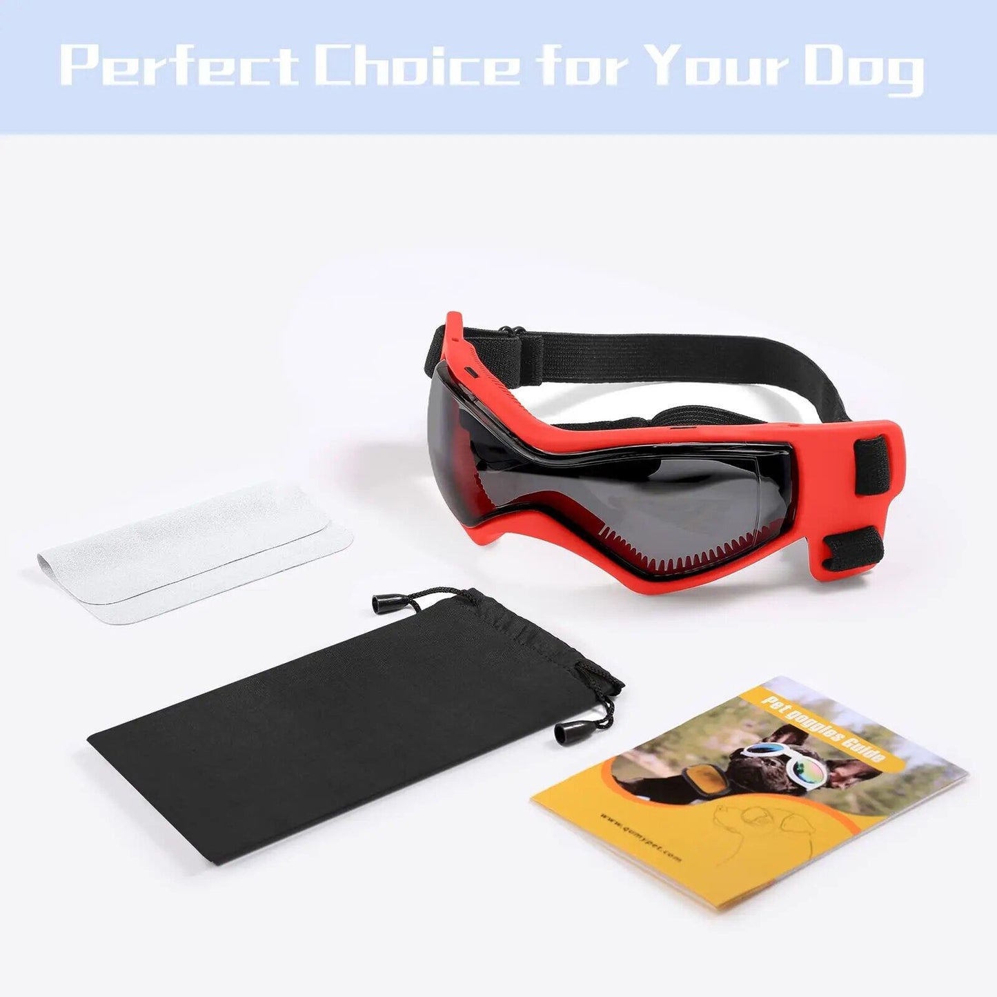 Dog Sunglasses for Small Dogs - UV Protection Eyewear for Pets - Happy Pets