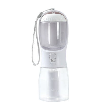white Dog Water Bottle — Filter, Food & Bags on a white background