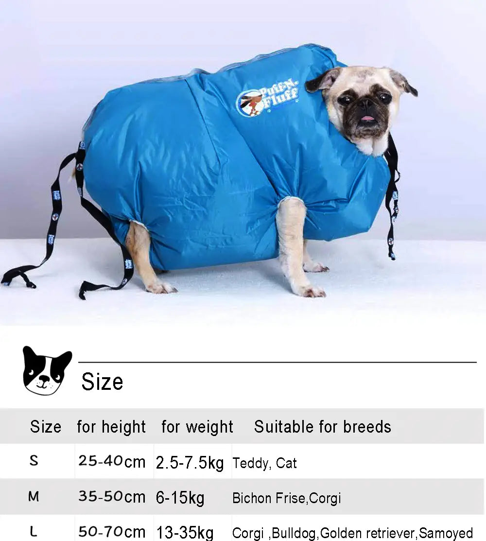 dog dryer bag sizes available picture