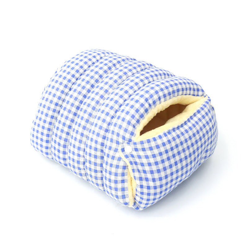 Enclosed Pet Bed Washable House for Cats and Medium Dogs - Happy Pets