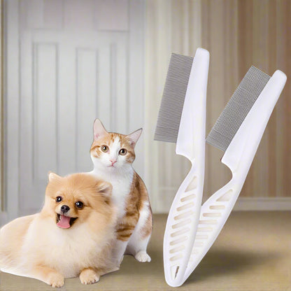 Flea Comb for Pets Effective Flea Removal Tool for all Pets - Happy Pets