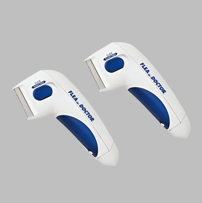 Flea Doctor Electric Flea Comb - Buy 2 for a better deal, perfect for multiple pets or home use