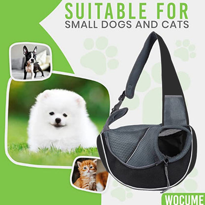 Outdoor Dog Sling Carrier Bag. For Dogs and Cats. - Happy Pets