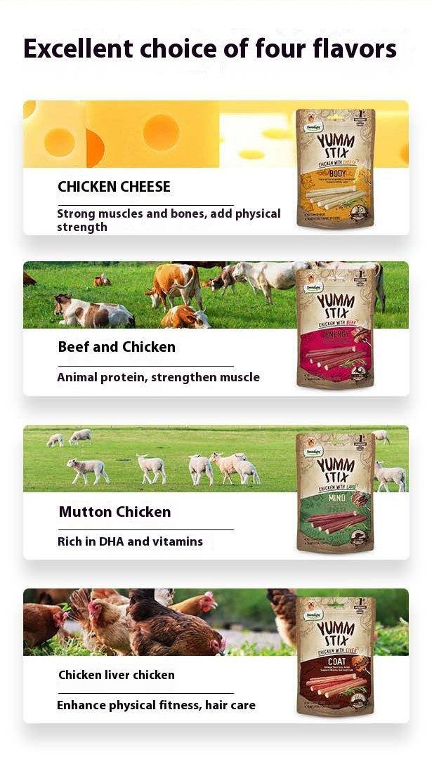 Pet Puppy Vitamin with an excellent choice of flavors to satisfy your pet's taste and nutritional needs