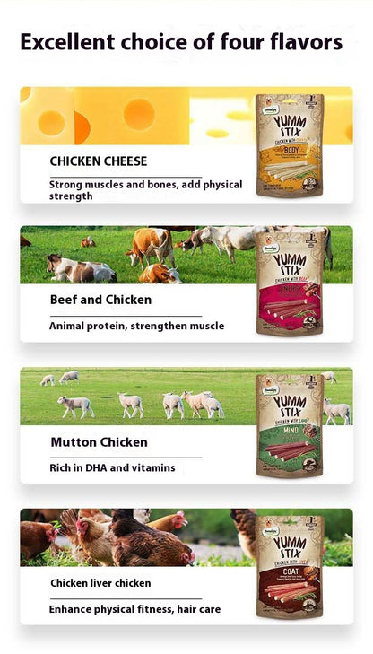 Pet Puppy Vitamin with an excellent choice of flavors to satisfy your pet's taste and nutritional needs