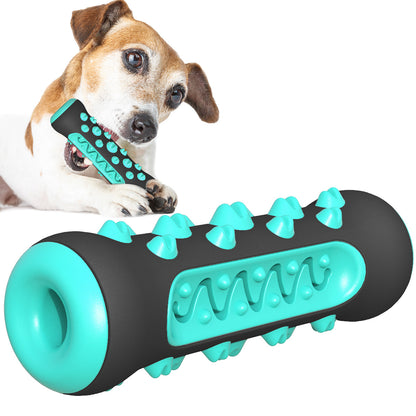 Pet Dog Molar Toothbrush Chew Toy in black, designed to clean teeth, remove tartar, and strengthen the jaw, providing a fun and effective chew toy for dogs.