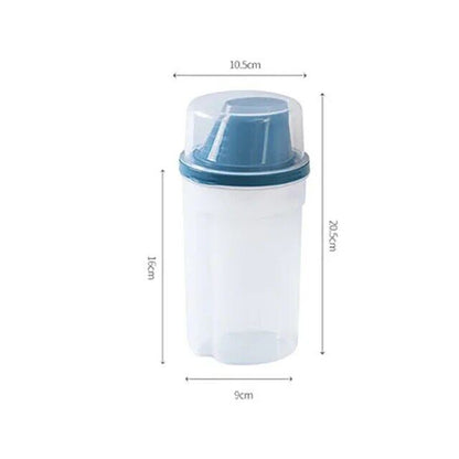 Pet Food Storage. Plastic Food Storage Tank. Pet Feeding. - Happy Pets