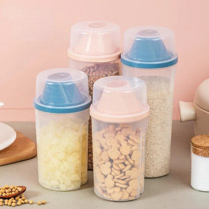 Pet Food Storage. Plastic Food Storage Tank. Pet Feeding. - Happy Pets