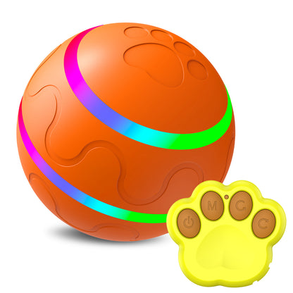 Pet Toy – Automatic Rotating Ball for Interactive Play and Fun. - Happy Pets