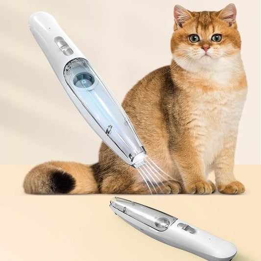 Pet using the Hair Suction Shaving Machine cove image