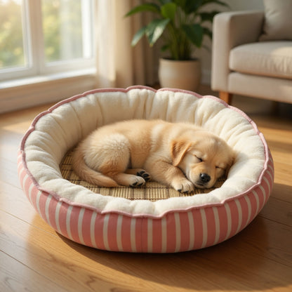 Pink Removable Pet Mat - Eco-Friendly & Easy to Clean - Happy Pets
