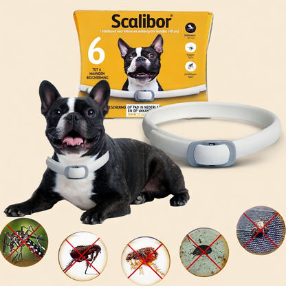 Scalibor Flea and Tick Collar for Dogs - Key benefits: fleas, ticks, sandflies and mosquitoes protection benefits 
