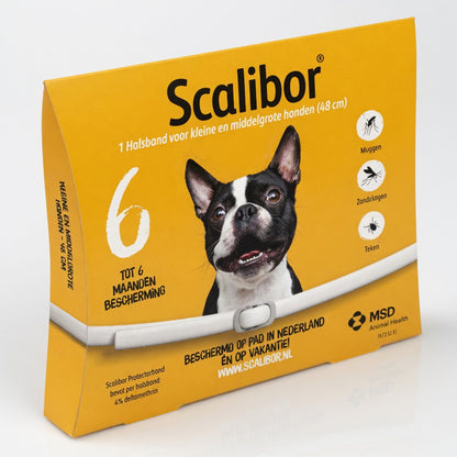 Scalibor Flea and Tick Collar for Dogs - Puppy size box packaging