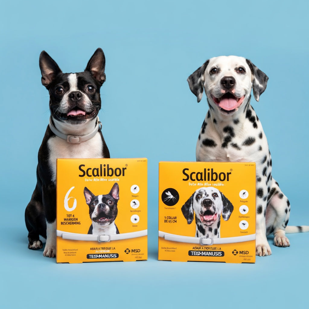 Scalibor Flea and Tick Collar for Dogs - Big Dog and Puppy variants together