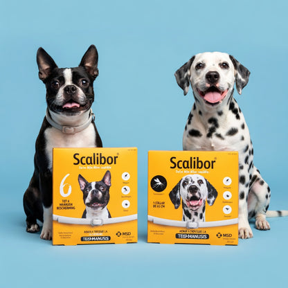 Scalibor Flea and Tick Collar for Dogs - Big Dog and Puppy variants together