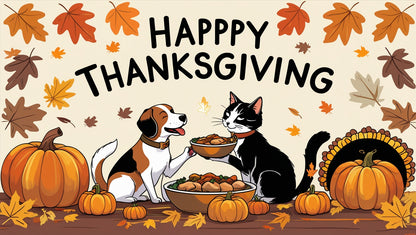 Thanksgiving Gift Card – Celebrate with Your Pet! - Happy Pets