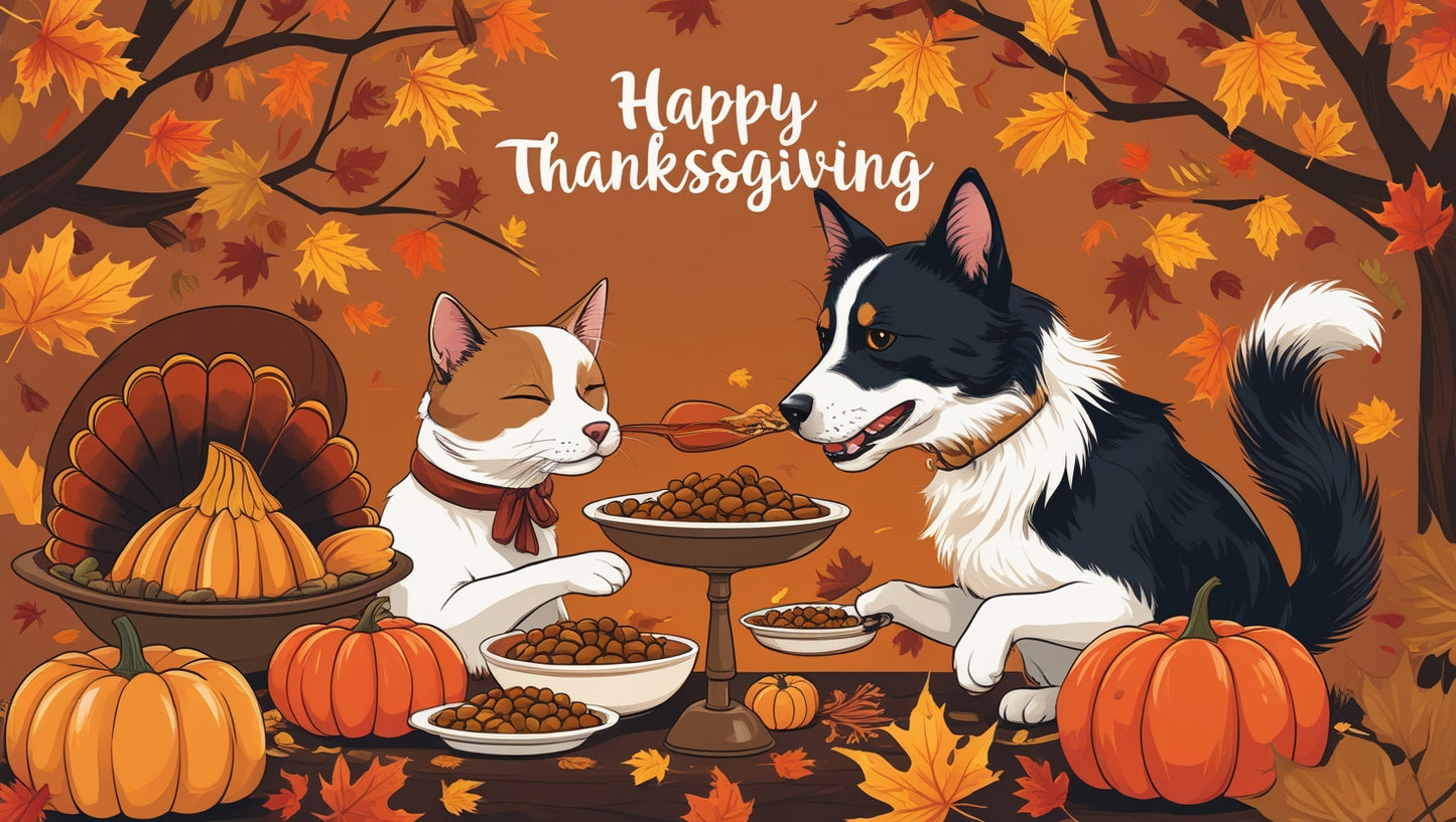 Thanksgiving Gift Card – Celebrate with Your Pet!