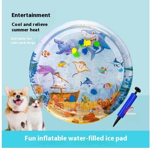 Cooling Pet Bed for Dogs & Cats Summer Ice Pad Mat