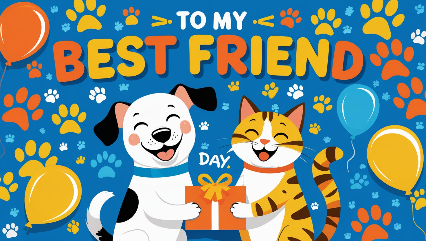 Best Friend Day Gift Card – Celebrate Your Furry Companion! - Happy Pets